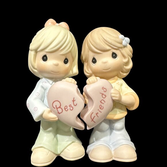 Vintage 2001 Precious Moments Set of 2 Best Friends Figurine - Picture 2 of 8